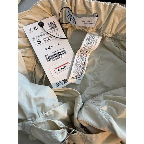 Zara Woman Parachute Cargo Jumpsuit NWT - Picture 5 of 6